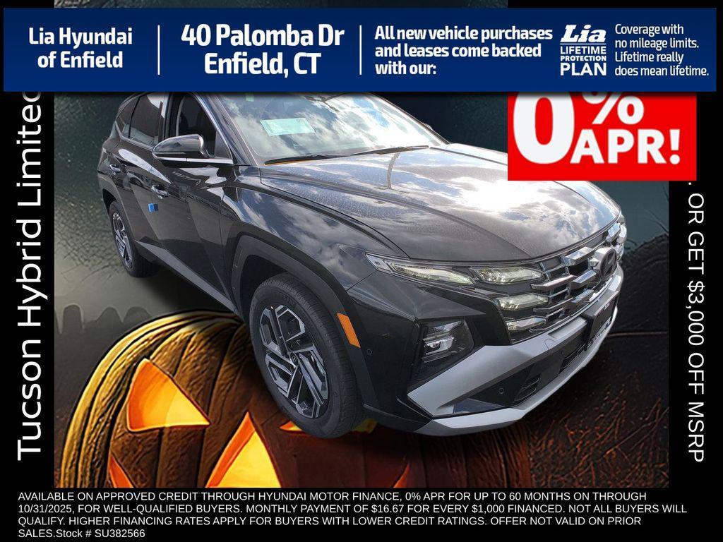 new 2025 Hyundai TUCSON Hybrid car, priced at $40,012