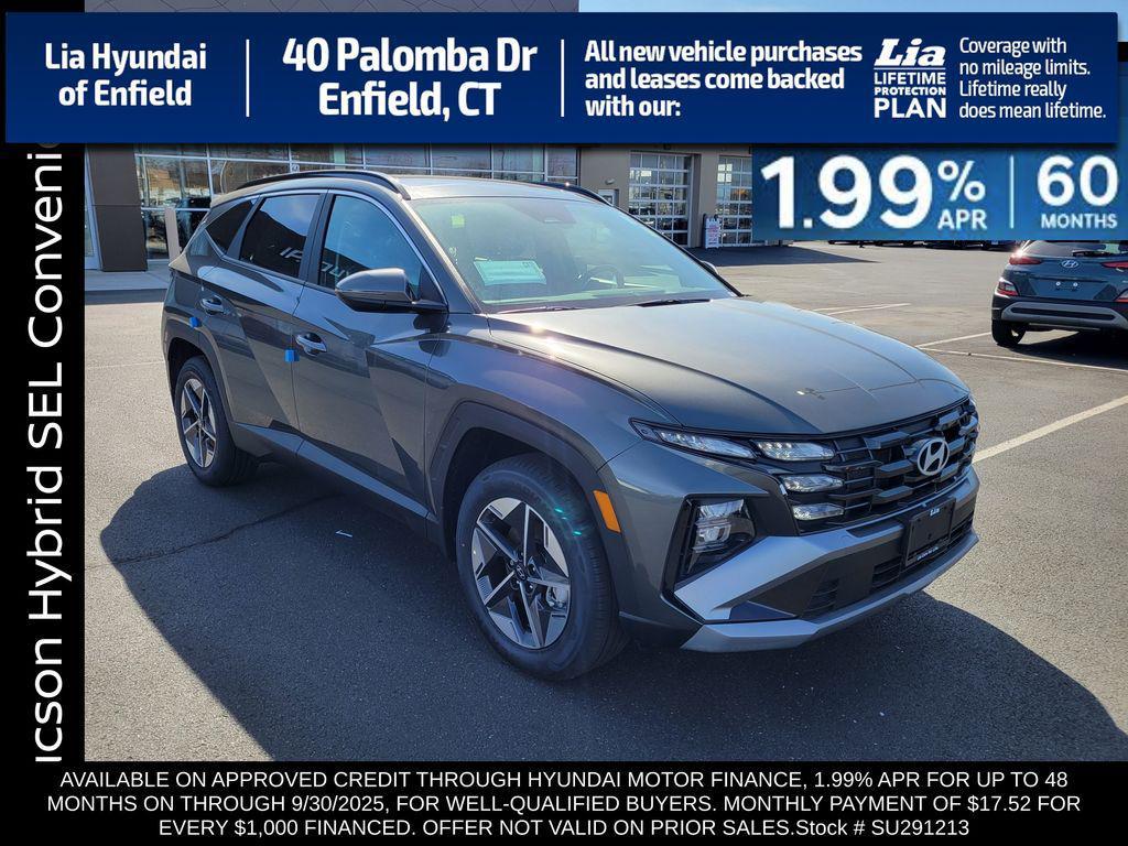 new 2025 Hyundai TUCSON Hybrid car, priced at $35,613