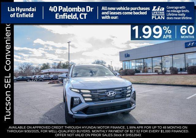 new 2025 Hyundai Tucson car, priced at $35,384