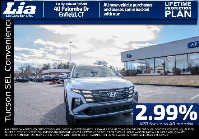 new 2025 Hyundai Tucson car, priced at $37,134