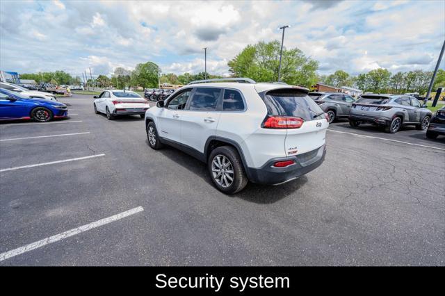 used 2018 Jeep Cherokee car, priced at $14,595