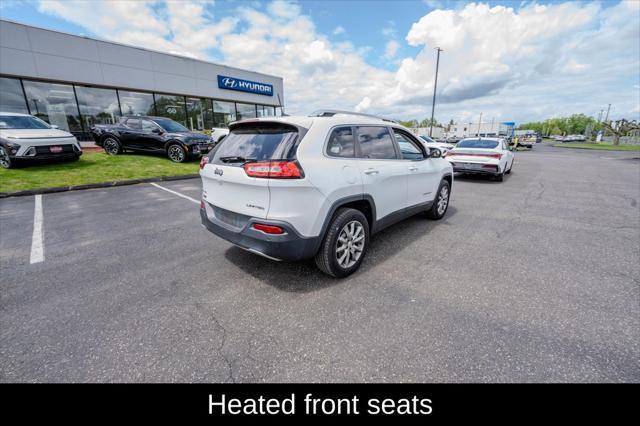 used 2018 Jeep Cherokee car, priced at $14,595