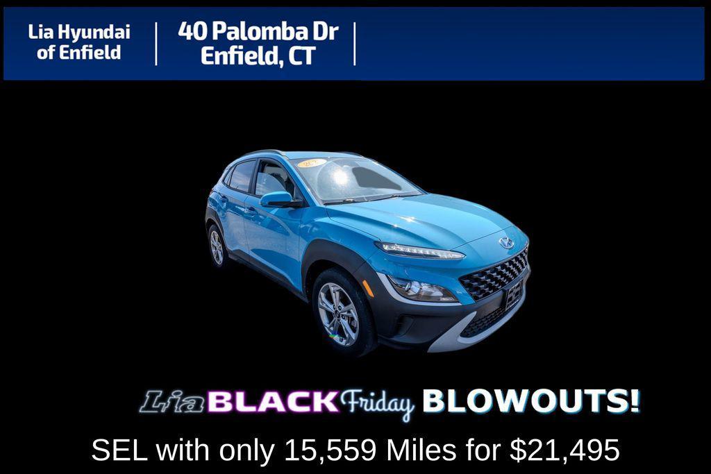 used 2023 Hyundai Kona car, priced at $21,495