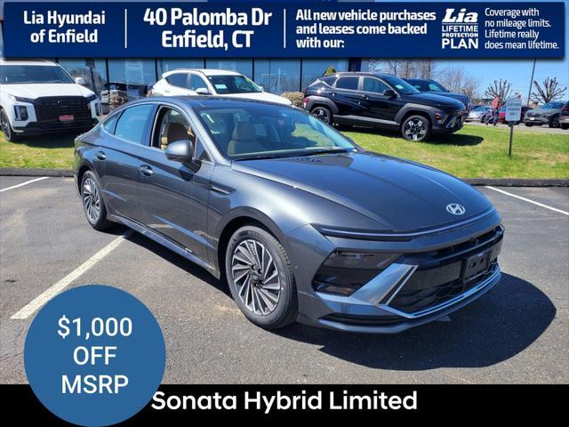 new 2025 Hyundai Sonata Hybrid car, priced at $39,185