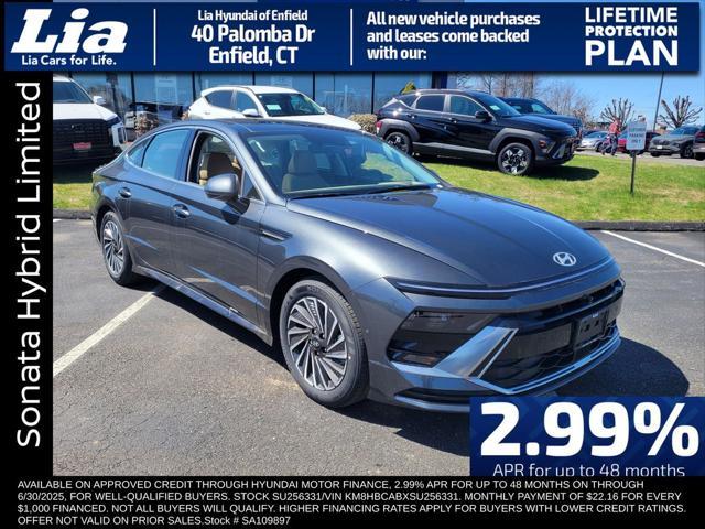 new 2025 Hyundai Sonata Hybrid car, priced at $39,185