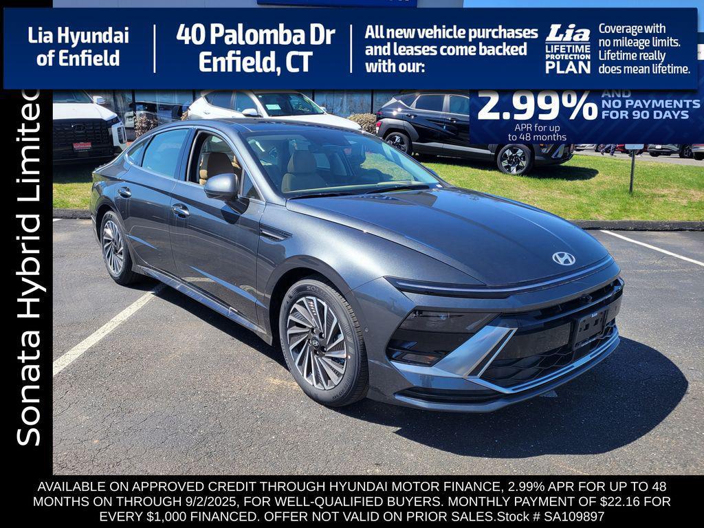 new 2025 Hyundai Sonata Hybrid car, priced at $36,983
