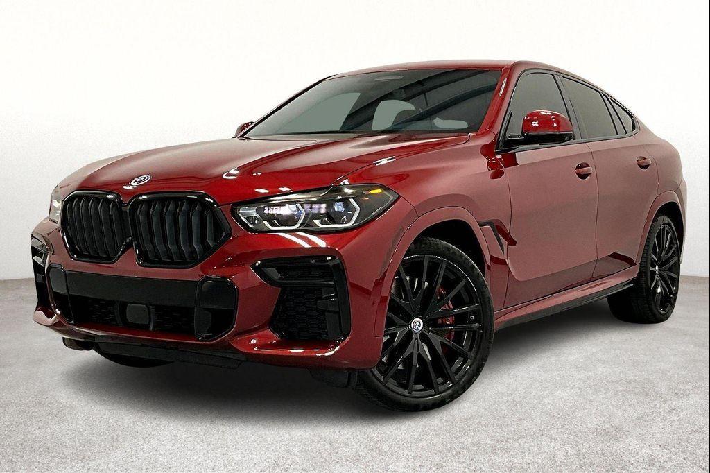 used 2022 BMW X6 car, priced at $53,000