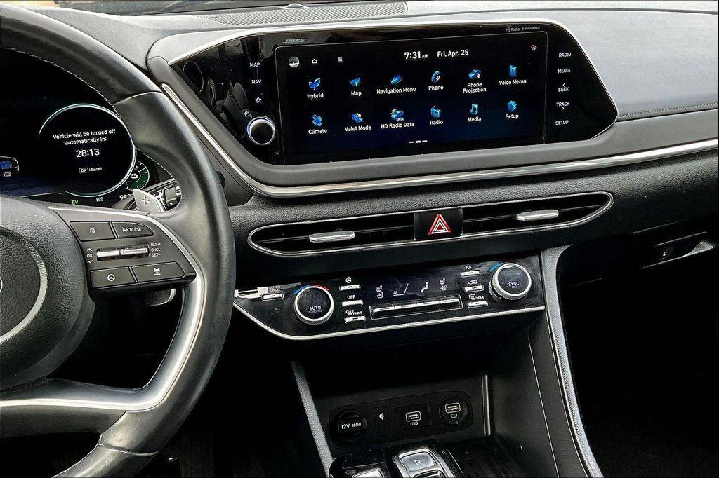 used 2022 Hyundai Sonata Hybrid car, priced at $19,000
