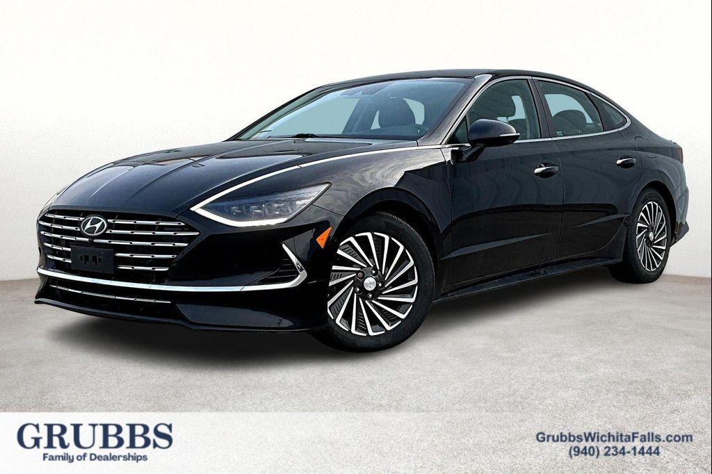 used 2022 Hyundai Sonata Hybrid car, priced at $19,000