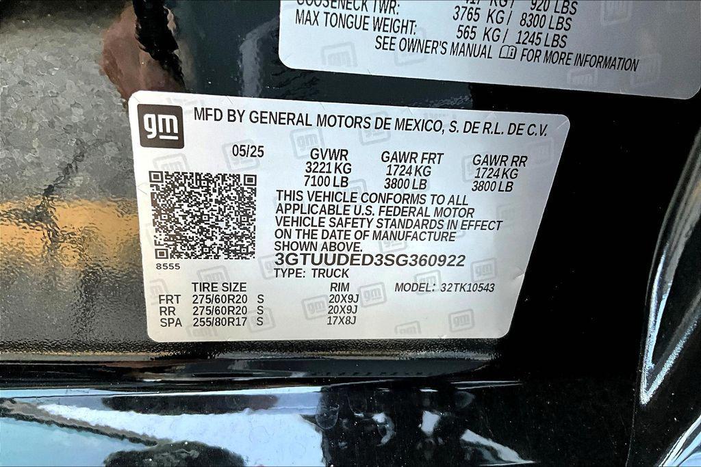 new 2025 GMC Sierra 1500 car, priced at $55,548