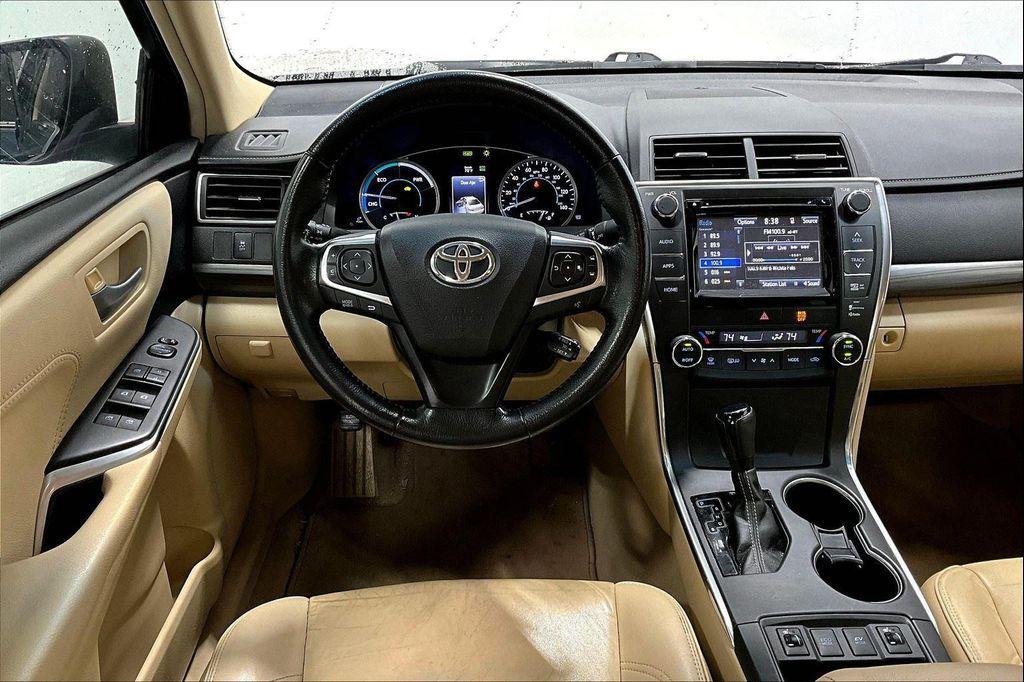 used 2015 Toyota Camry Hybrid car, priced at $15,000
