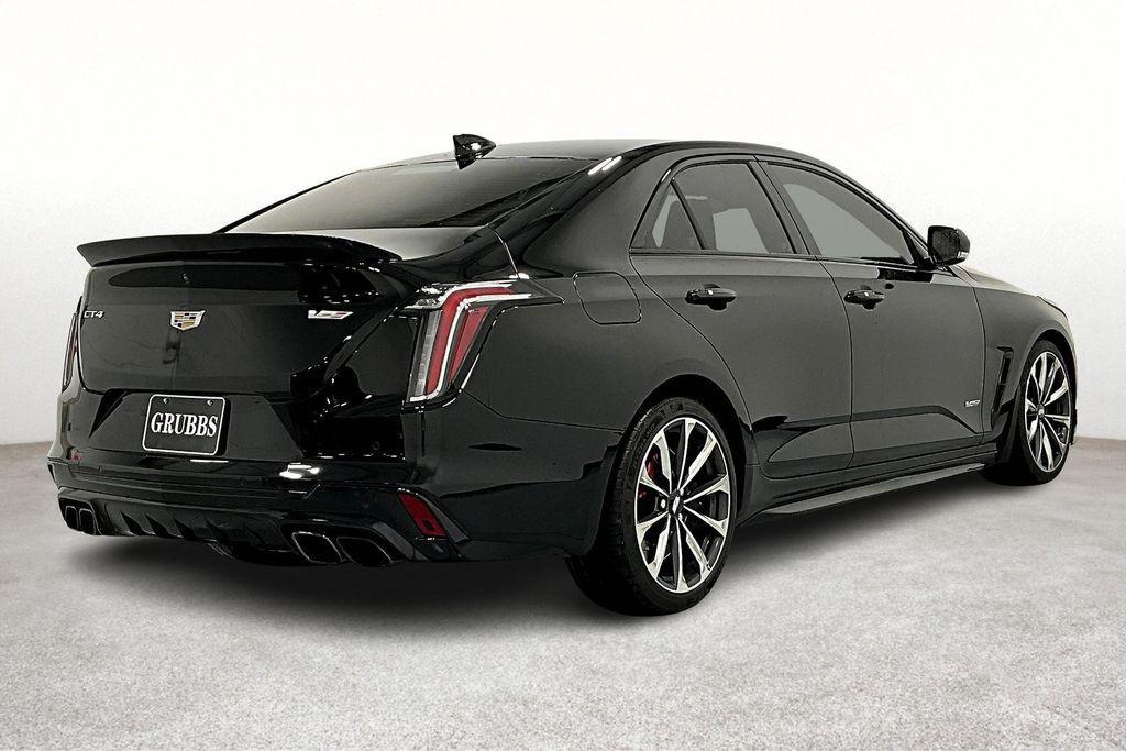 used 2023 Cadillac CT4-V car, priced at $47,000