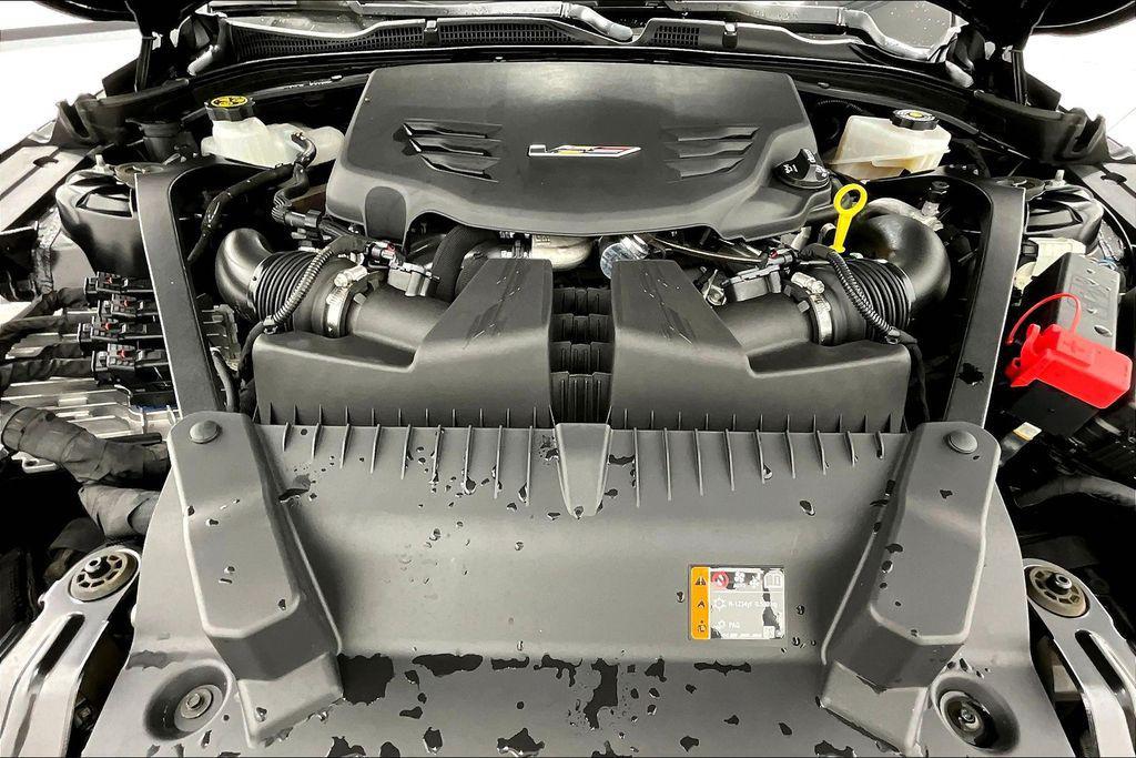 used 2023 Cadillac CT4-V car, priced at $47,000