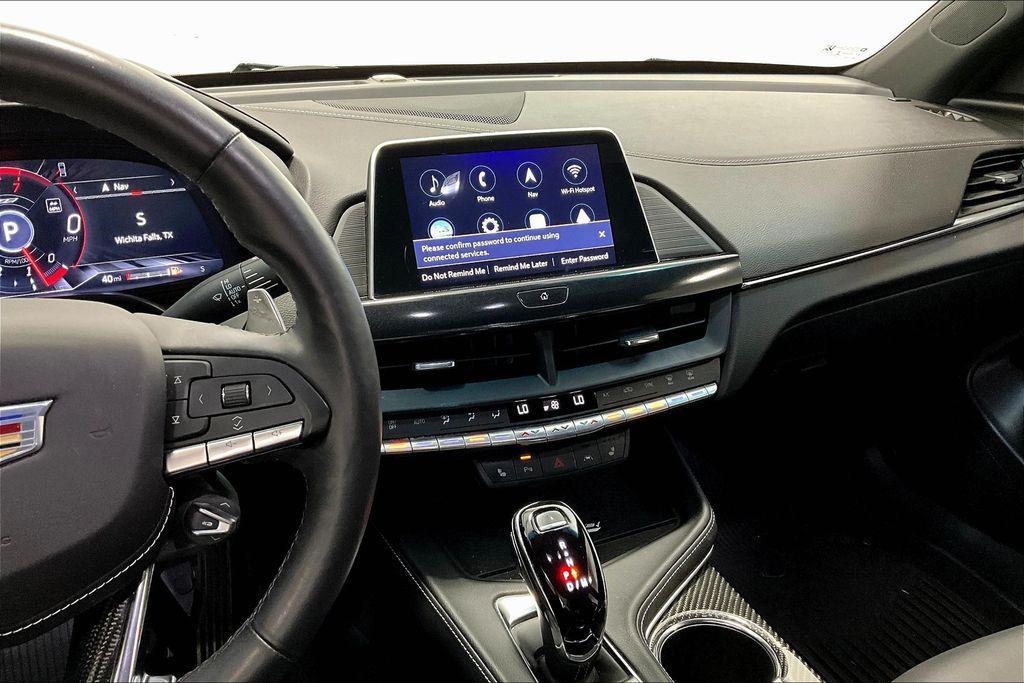 used 2023 Cadillac CT4-V car, priced at $47,000