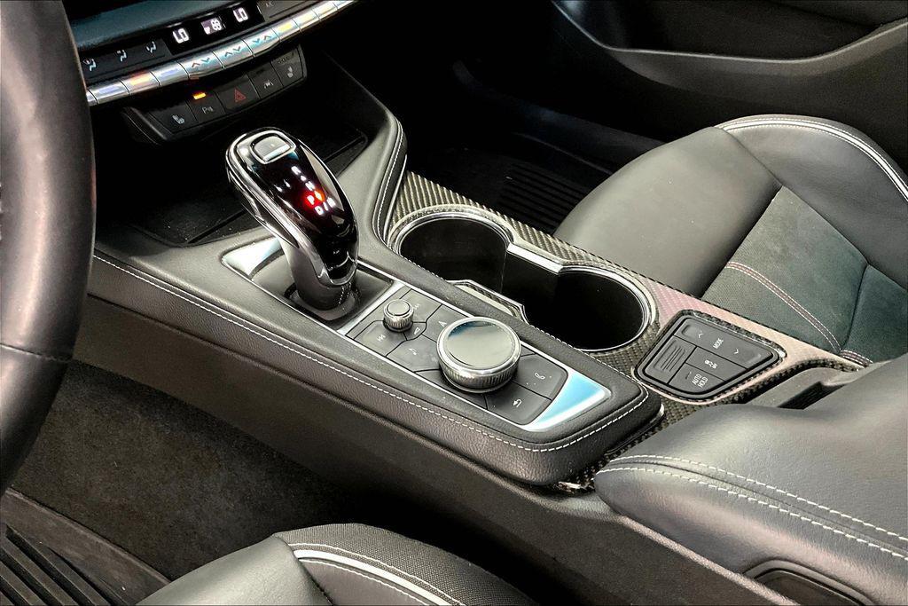 used 2023 Cadillac CT4-V car, priced at $47,000