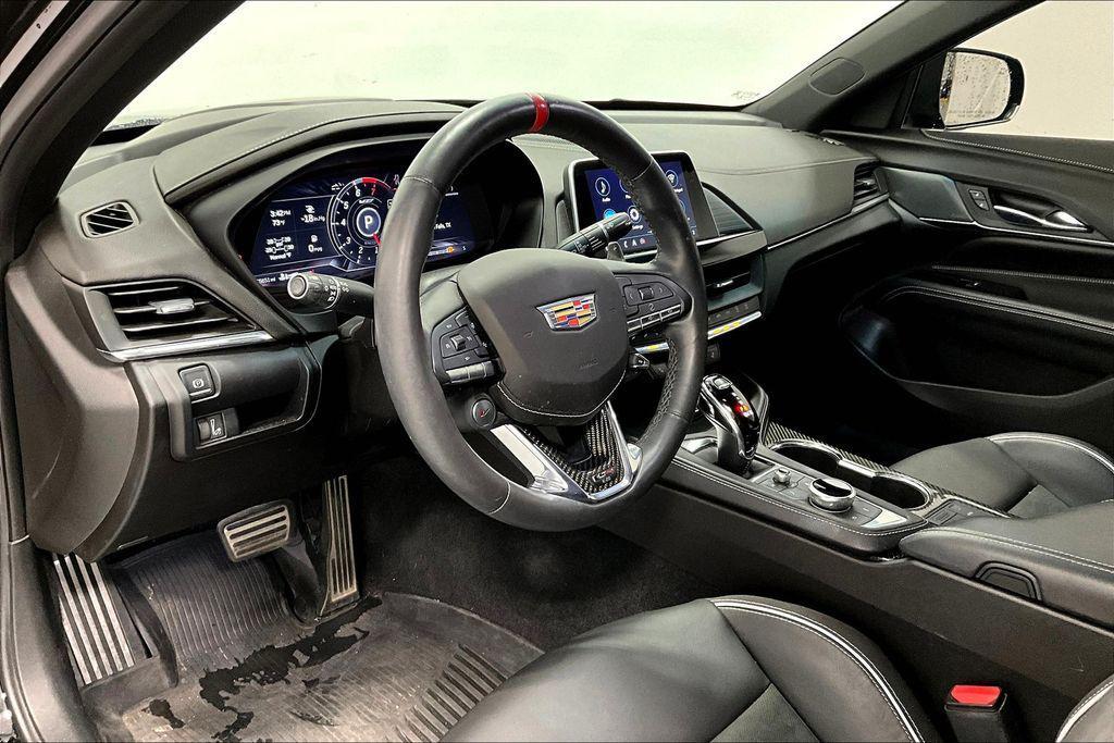 used 2023 Cadillac CT4-V car, priced at $47,000