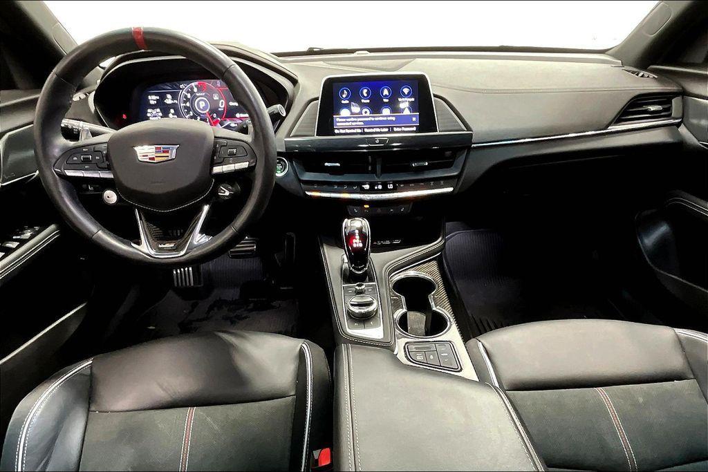 used 2023 Cadillac CT4-V car, priced at $47,000