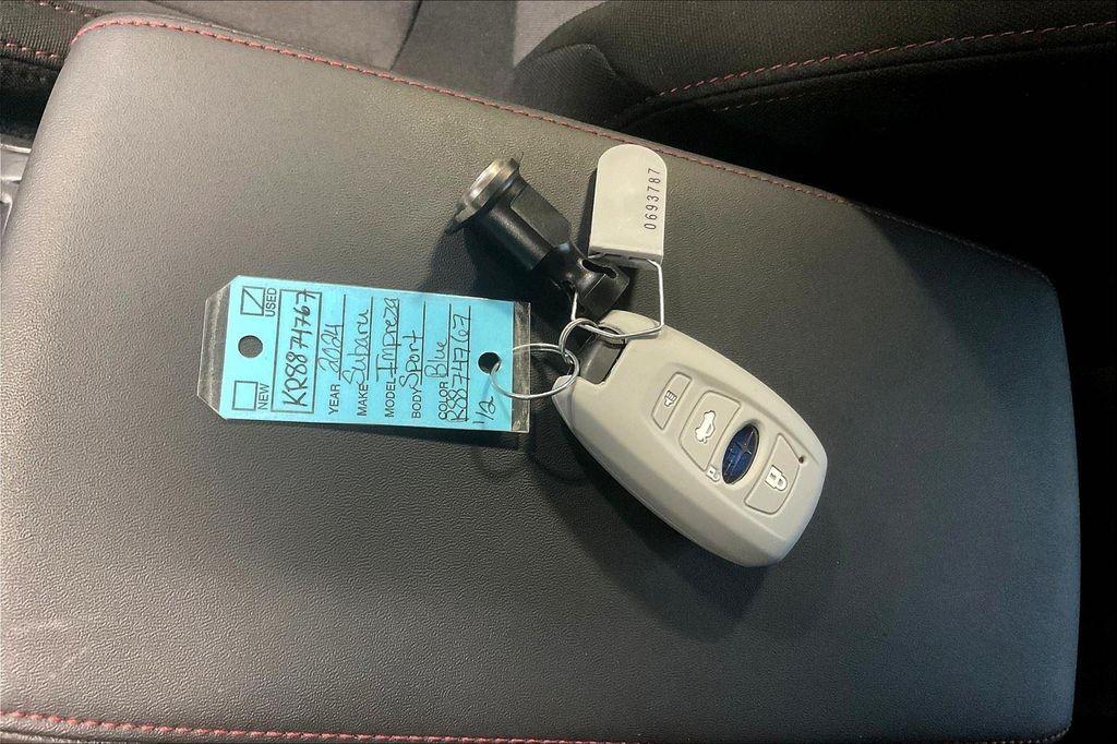 used 2024 Subaru Impreza car, priced at $26,500