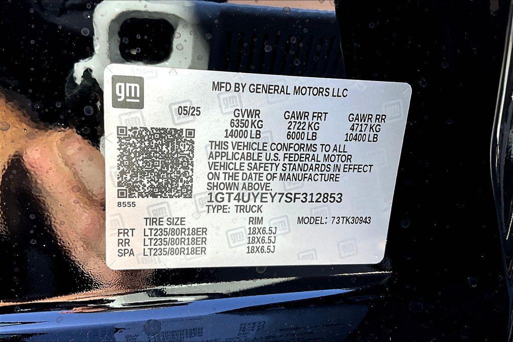 new 2025 GMC Sierra 3500 car, priced at $99,698