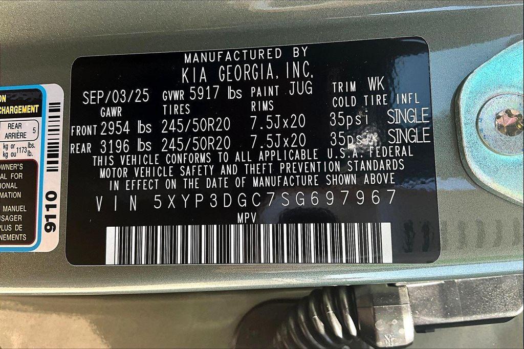 new 2025 Kia Telluride car, priced at $46,345