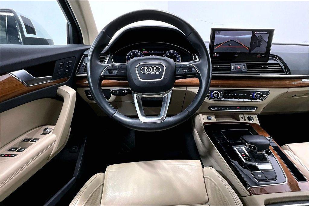 used 2021 Audi Q5 car, priced at $27,000