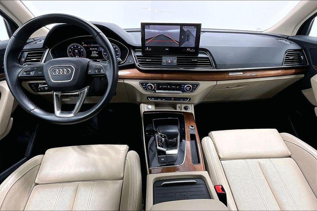 used 2021 Audi Q5 car, priced at $27,000