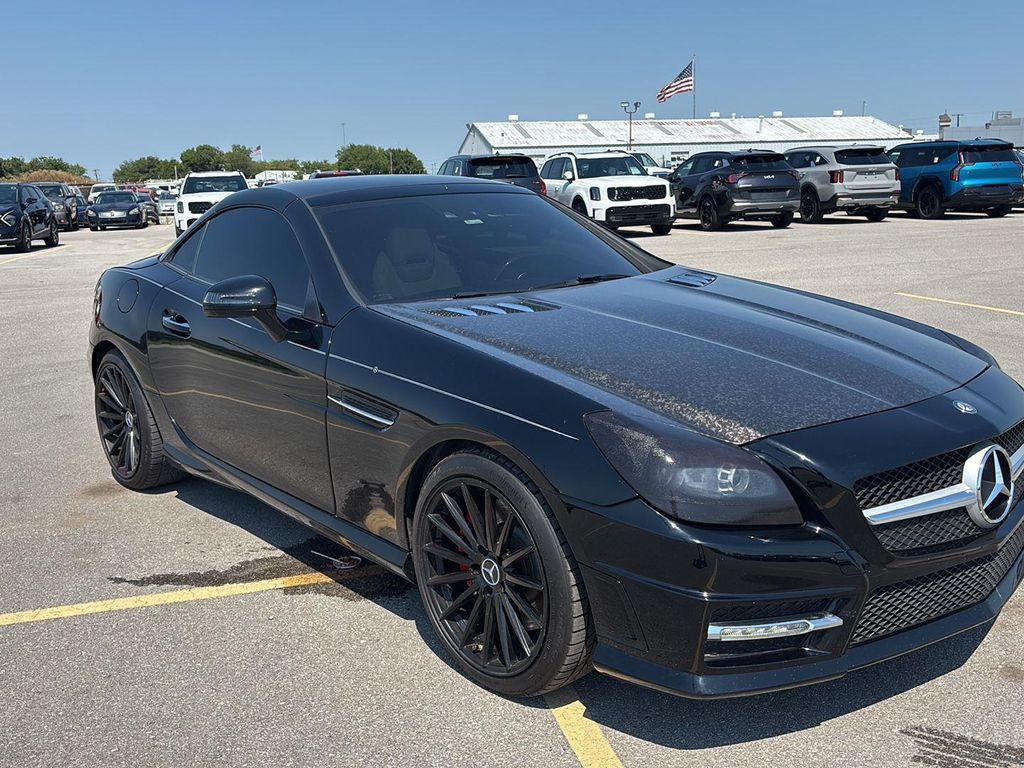 used 2014 Mercedes-Benz SLK-Class car, priced at $18,000