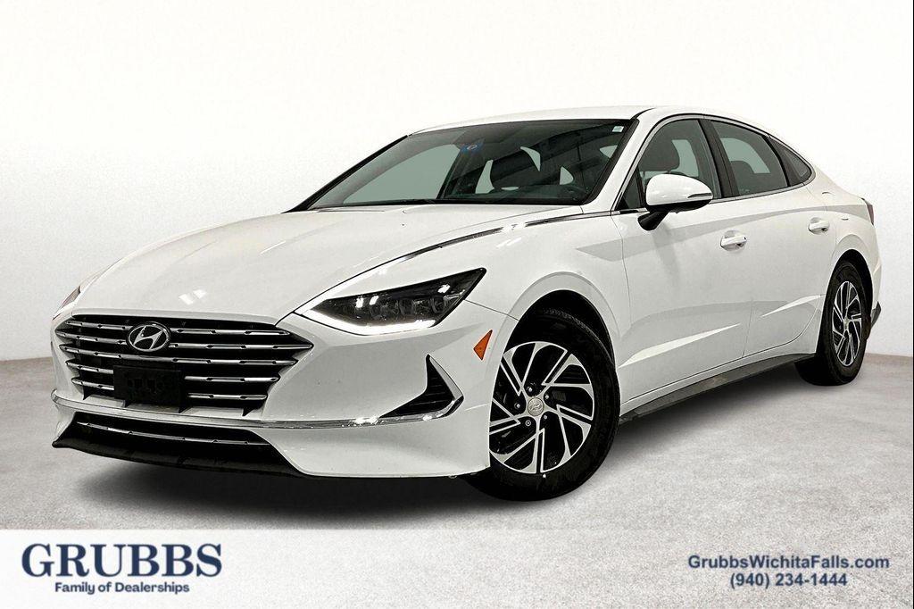 used 2023 Hyundai Sonata Hybrid car, priced at $22,000