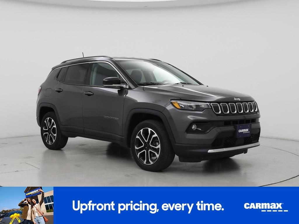 used 2022 Jeep Compass car, priced at $22,998
