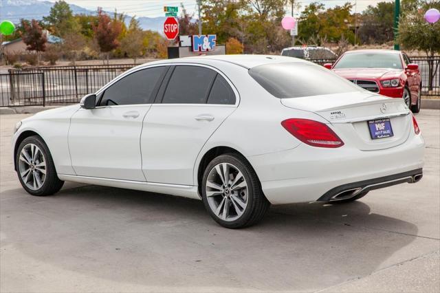 used 2018 Mercedes-Benz C-Class car, priced at $22,950