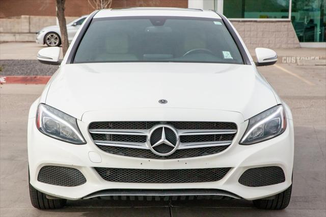 used 2018 Mercedes-Benz C-Class car, priced at $22,950