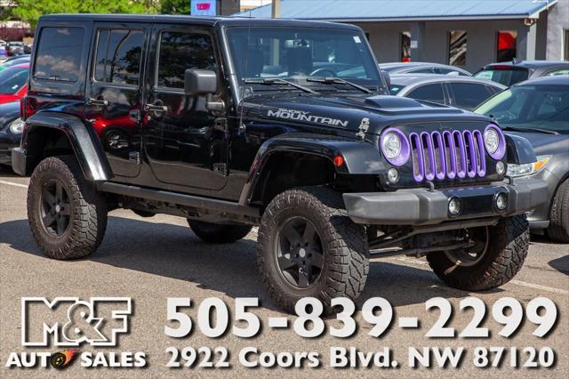 used 2017 Jeep Wrangler Unlimited car, priced at $23,950