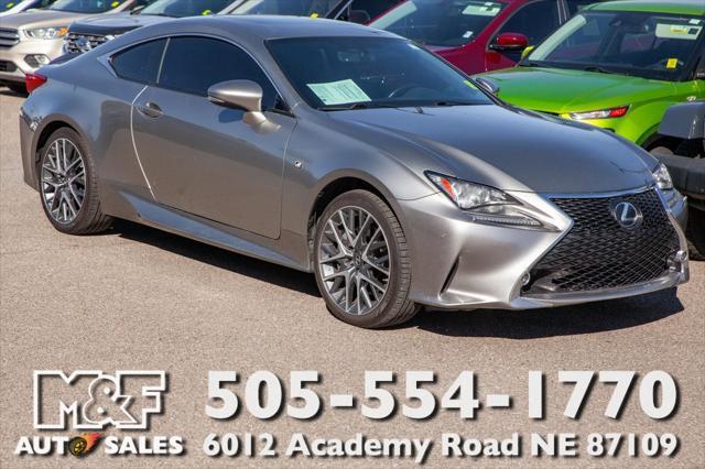 used 2016 Lexus RC 300 car, priced at $24,950