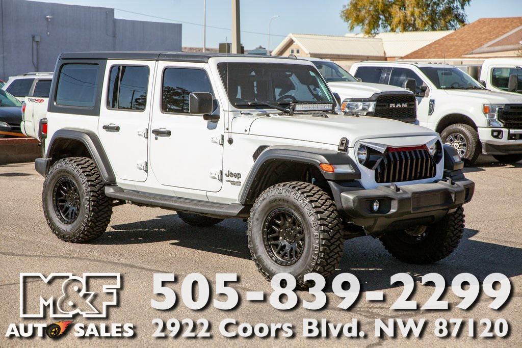 used 2020 Jeep Wrangler Unlimited car, priced at $30,950