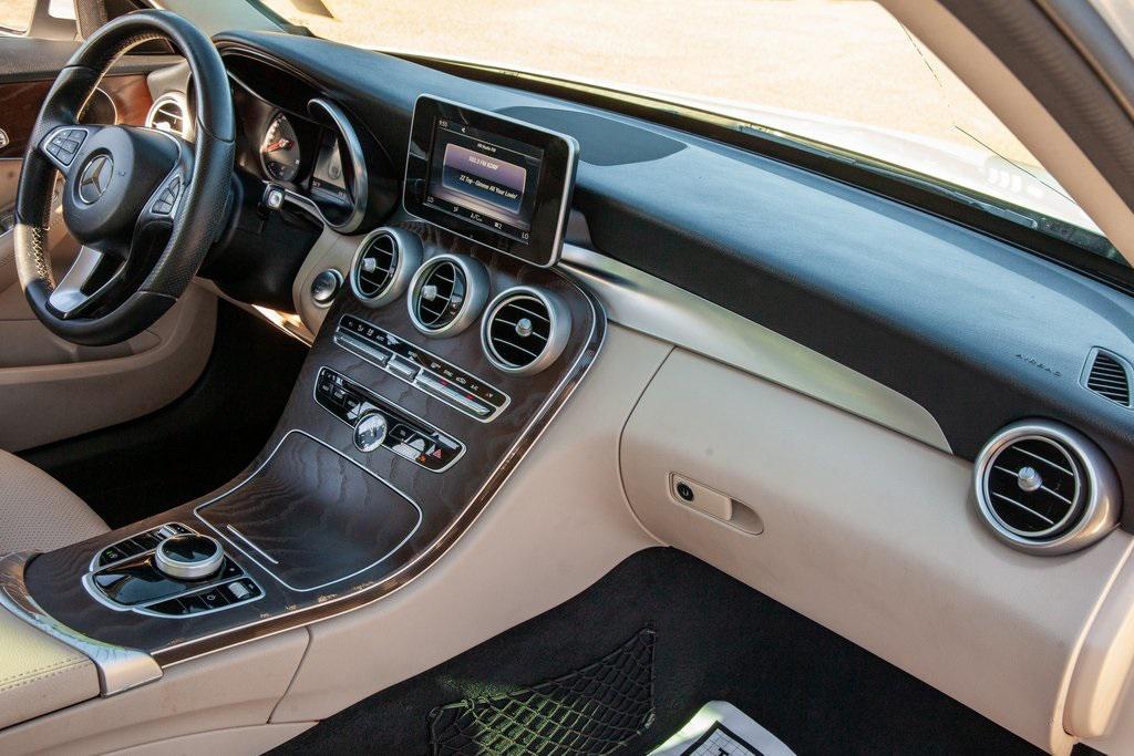 used 2018 Mercedes-Benz C-Class car, priced at $19,950
