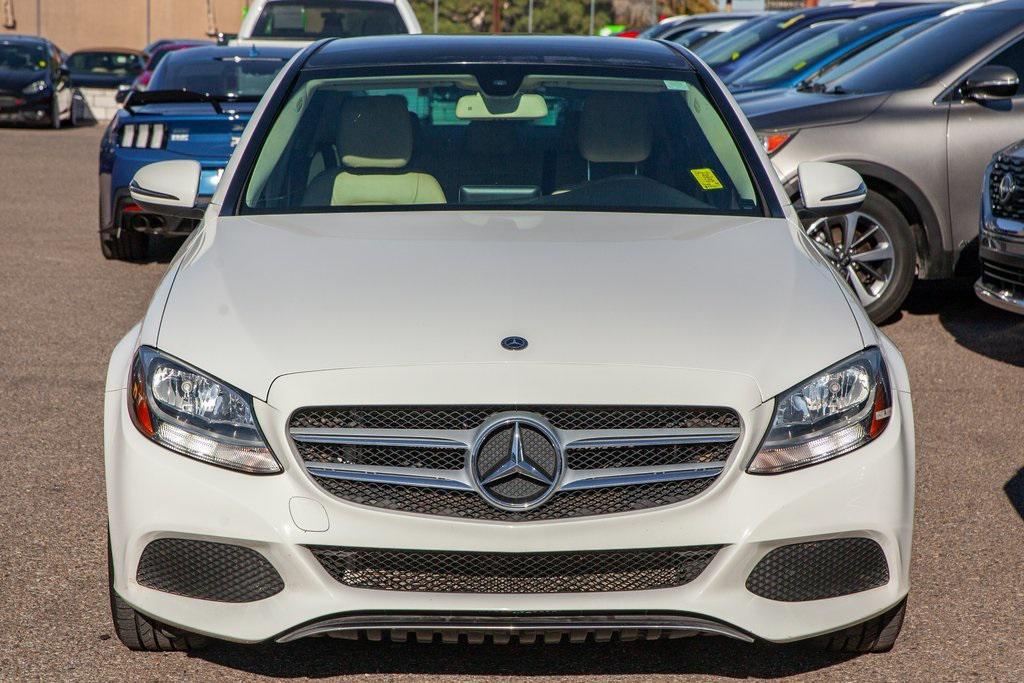 used 2018 Mercedes-Benz C-Class car, priced at $19,950