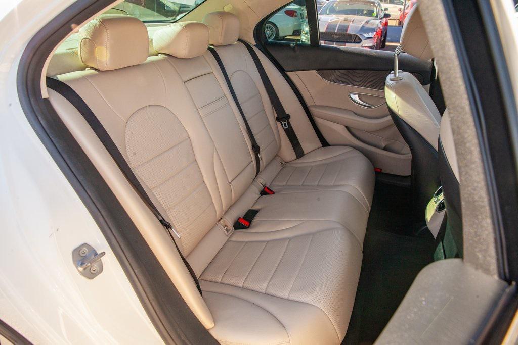 used 2018 Mercedes-Benz C-Class car, priced at $19,950