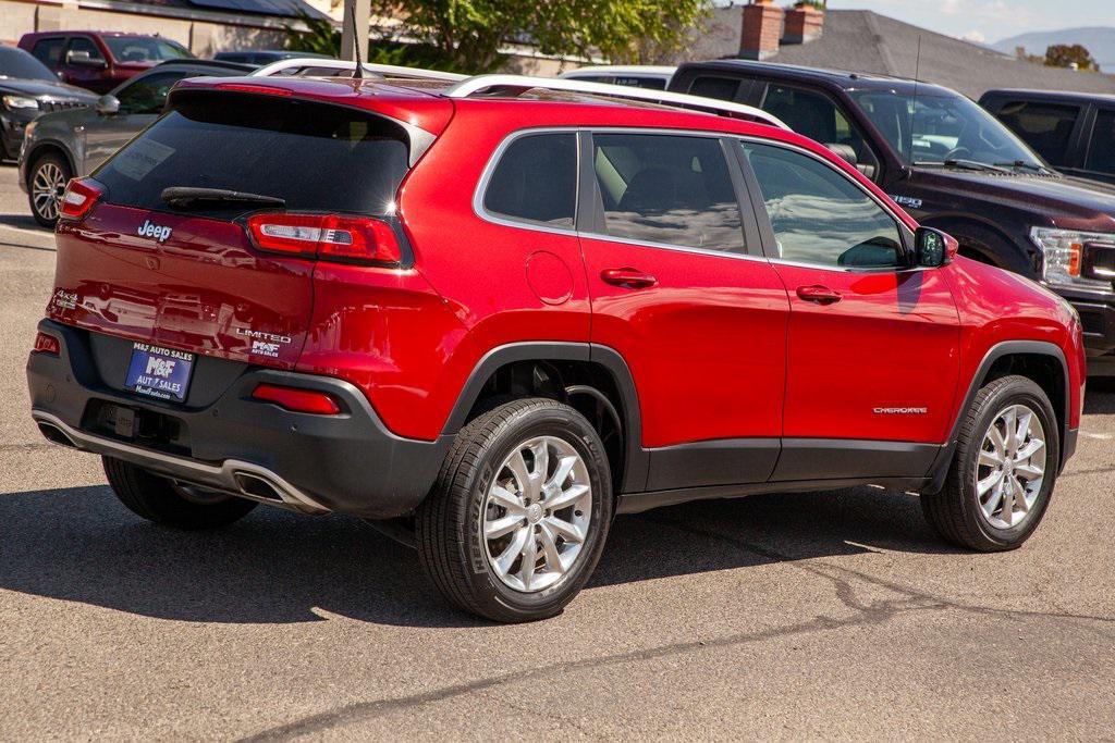 used 2017 Jeep Cherokee car, priced at $18,950