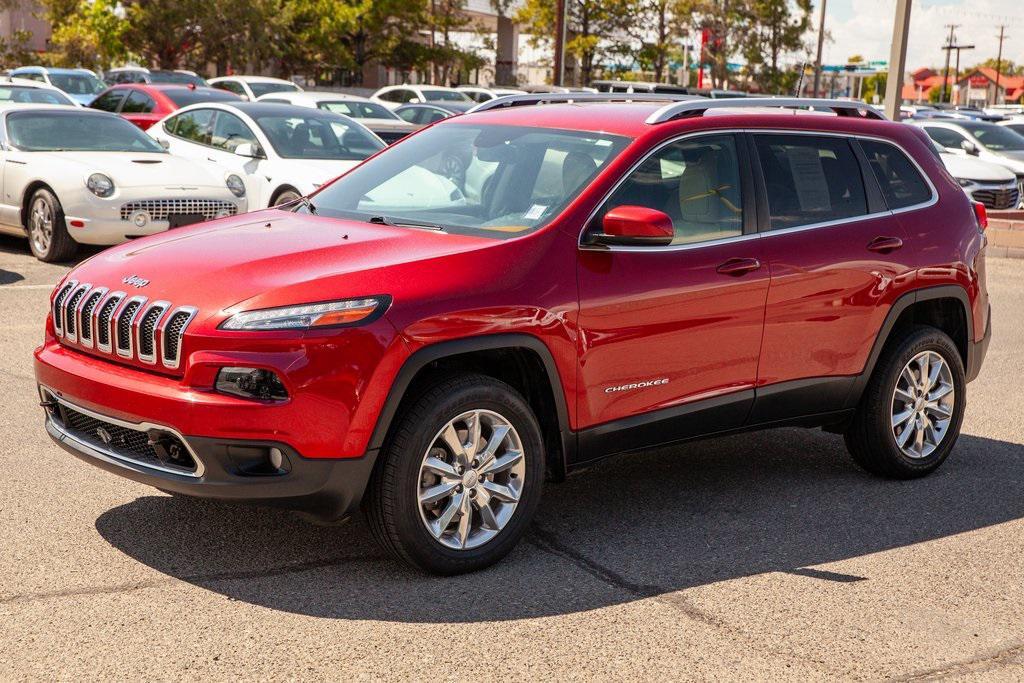 used 2017 Jeep Cherokee car, priced at $18,950