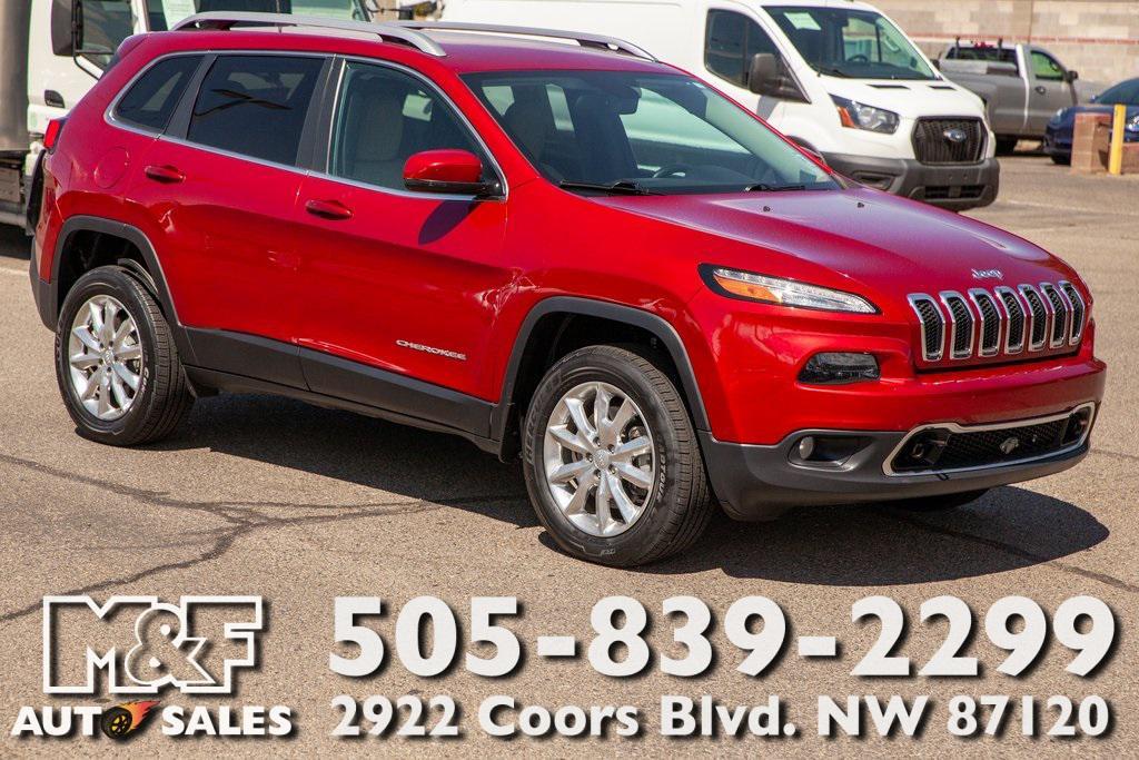 used 2017 Jeep Cherokee car, priced at $18,950