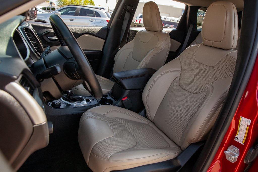 used 2017 Jeep Cherokee car, priced at $18,950
