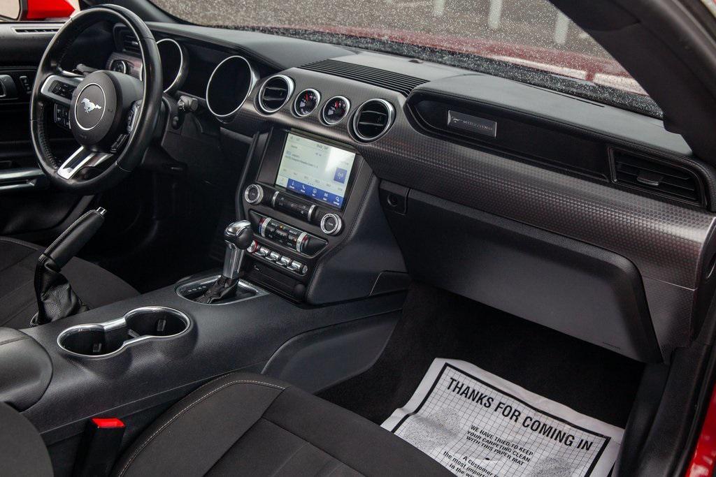 used 2021 Ford Mustang car, priced at $35,950