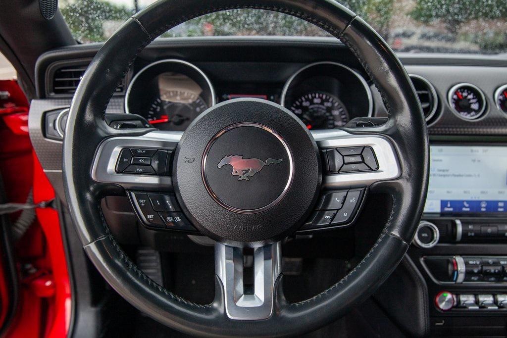 used 2021 Ford Mustang car, priced at $35,950