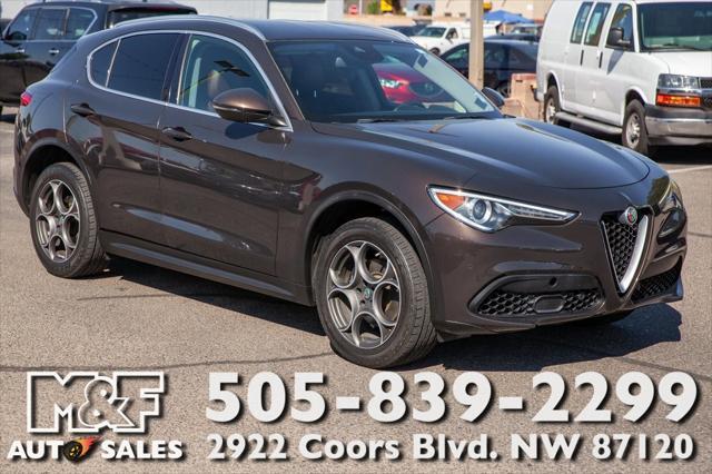 used 2018 Alfa Romeo Stelvio car, priced at $22,950