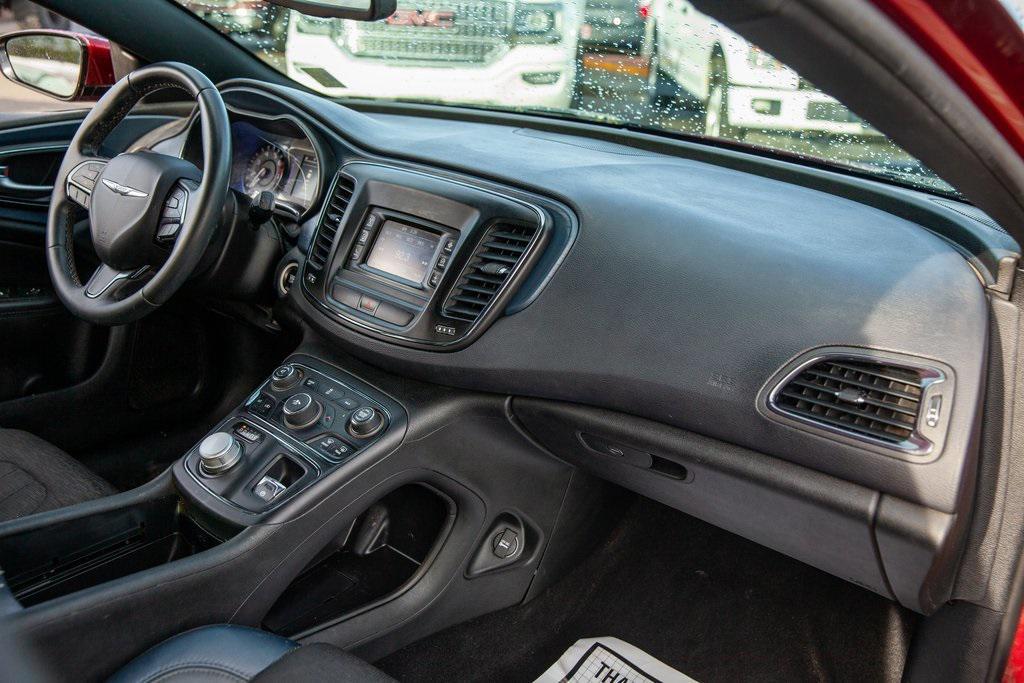 used 2015 Chrysler 200 car, priced at $10,950