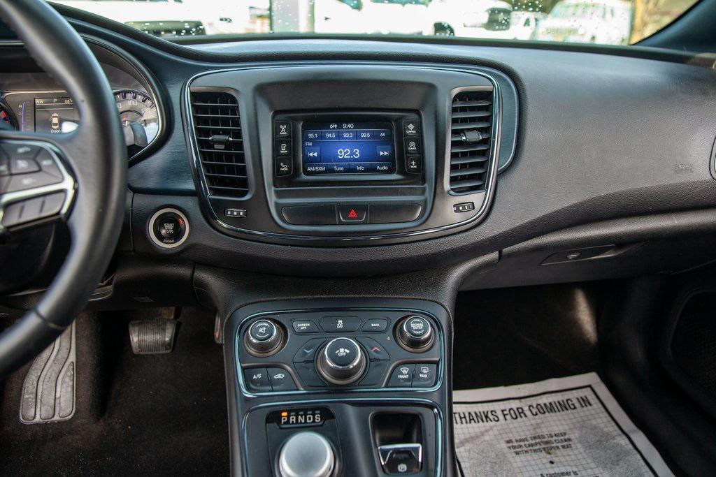 used 2015 Chrysler 200 car, priced at $10,950