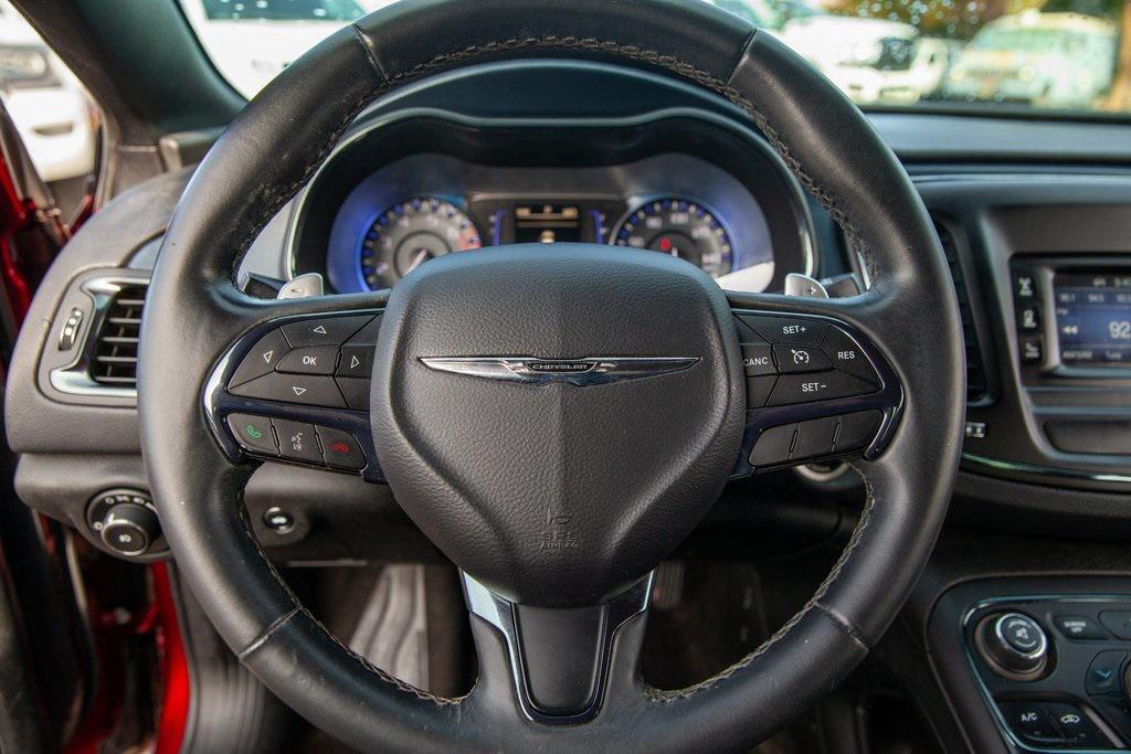 used 2015 Chrysler 200 car, priced at $10,950