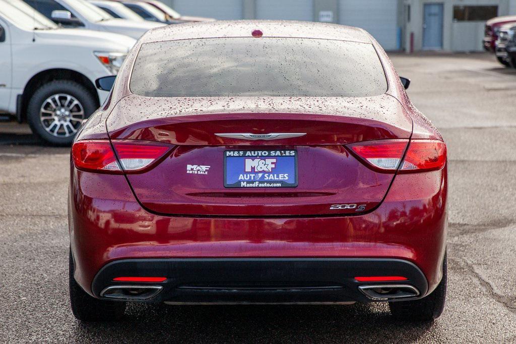 used 2015 Chrysler 200 car, priced at $10,950