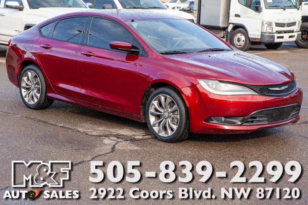 used 2015 Chrysler 200 car, priced at $10,950