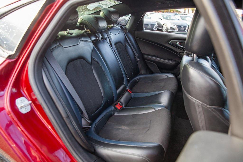 used 2015 Chrysler 200 car, priced at $10,950